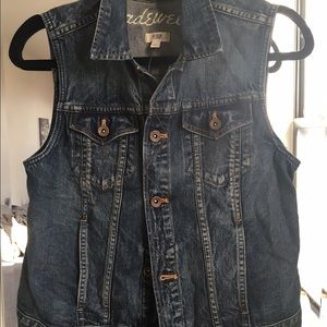Madewell Classic Denim Vest