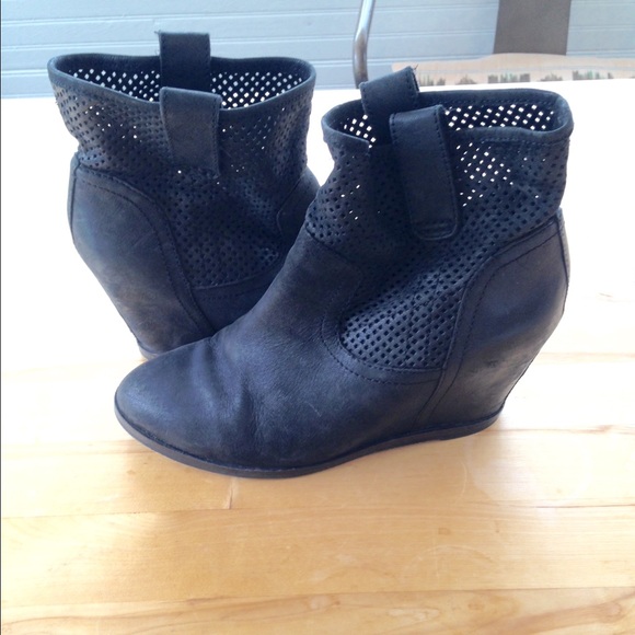 Sole Society Wedge Booties