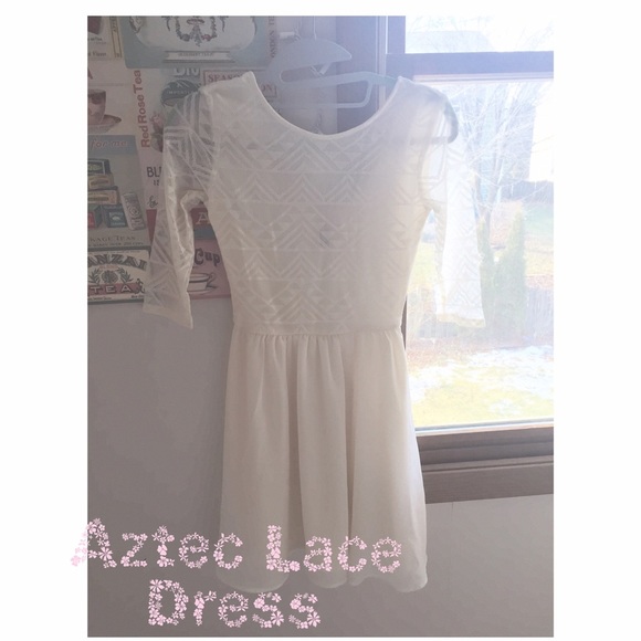 Aztec Lace Dress
