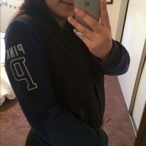 Pink by Victoria secret unique vintage jacket