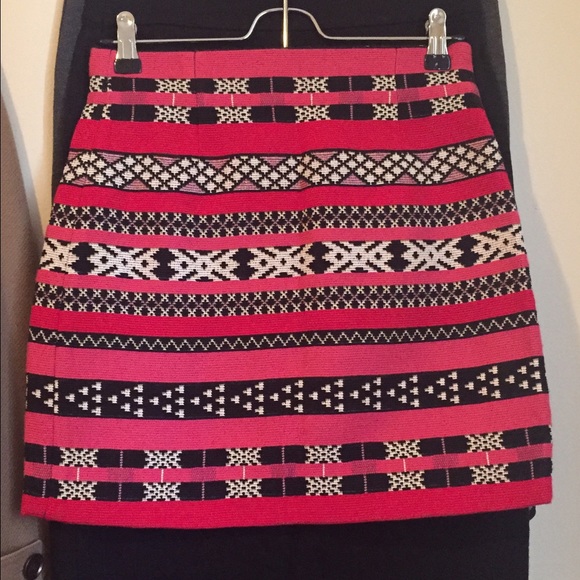 Zara short skirt, pink, XS