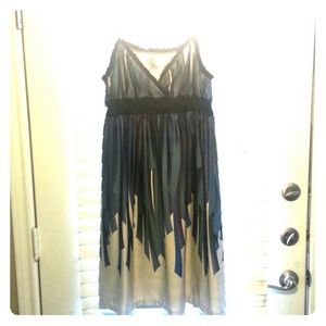 213 anthropology strappy sexy dress size large