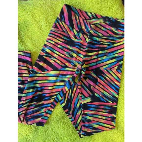 Neon Workout Pants