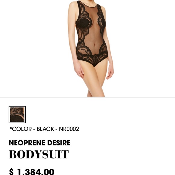La Perla Black Bodysuit