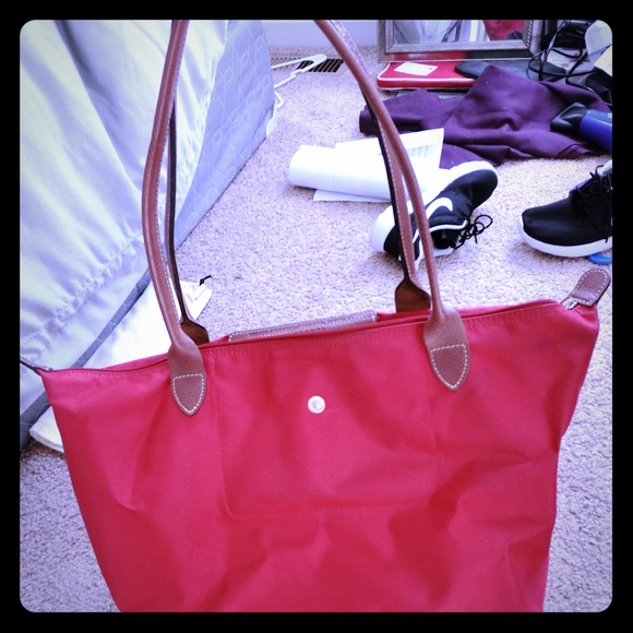 Longchamp large tote bag