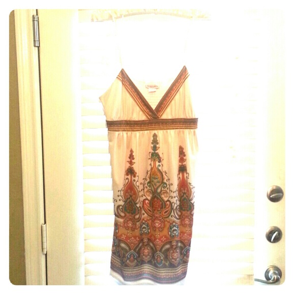 Soft as cotton smooth as silk large strappy  dress