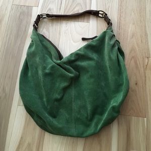 Lucky Brand 100% cow hide leather hobo purse