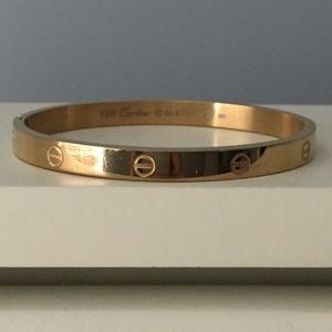 Non-authentic Cartier Love Bracelet