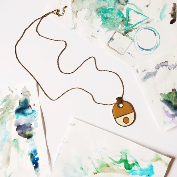 Forever 21 Gold Art Deco Necklace