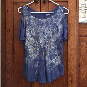 Southwest print top