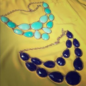 Statement necklace bundle- 2 pieces