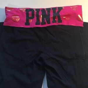 Victoria's Secret PINK Yoga Cropped Yoga Pants SzM