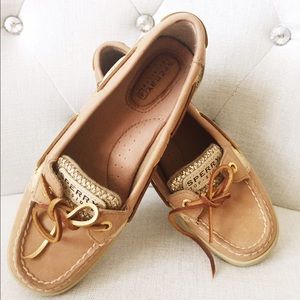 Gold Embellished Sperry's
