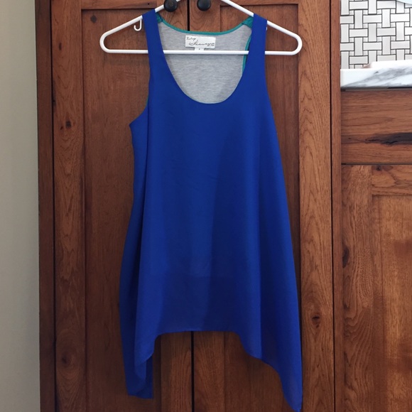 Color block tank