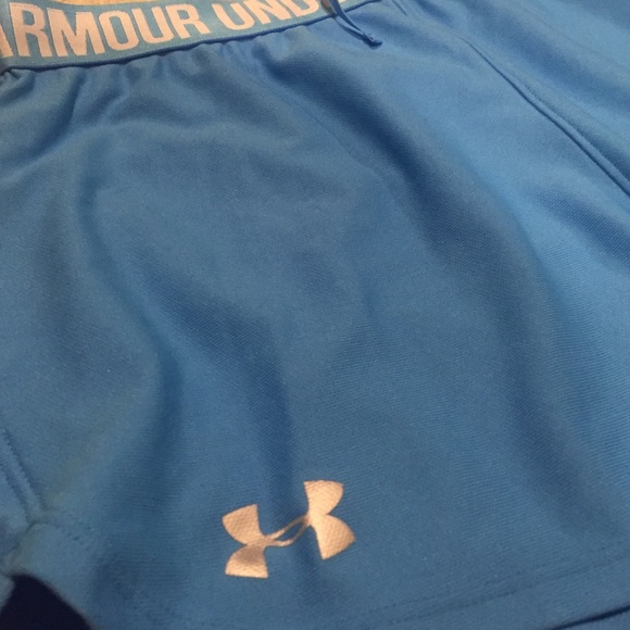 Under Armor Shorts with added lacrosse sticks. New - Picture 3 of 3