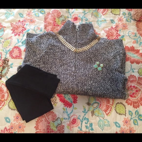 Tommy Hilfiger half zip sweater