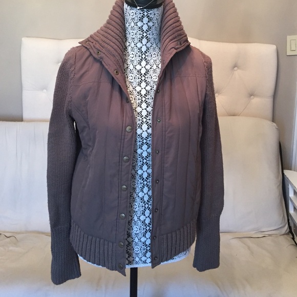 Bcbg Maxazria bomber style sweater