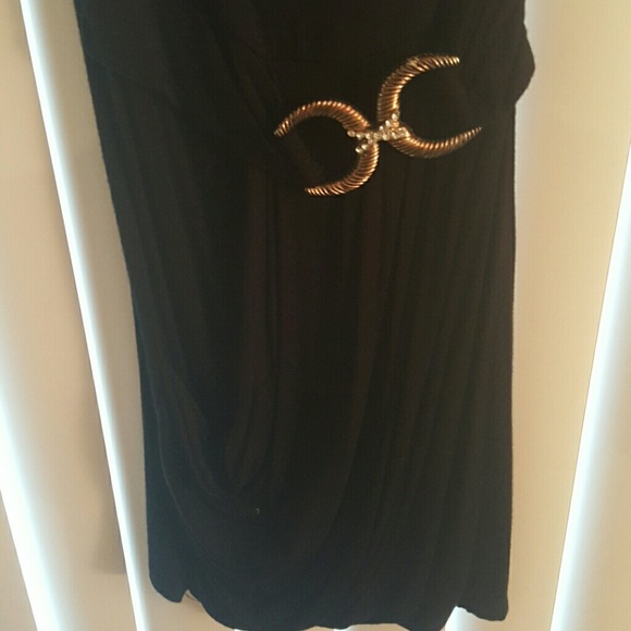 Black asymmetrical dreas - Picture 3 of 3