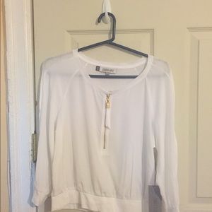 Jennifer Lopez White Blouse