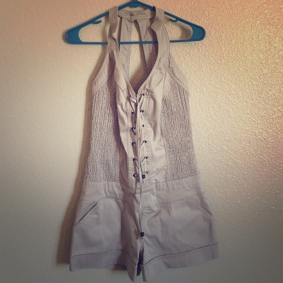 Kouture by Kimora tan romper