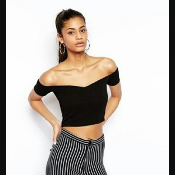 ASOS Sweetheart Off the Shoulder Top
