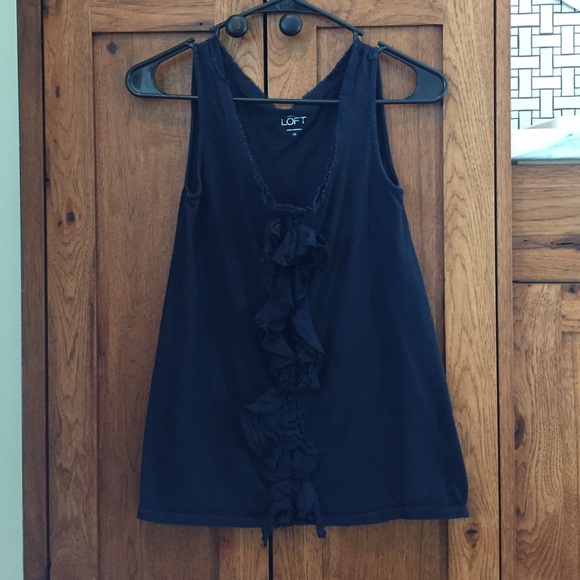 Ruffle tank