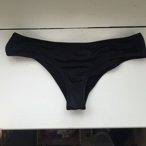 Victoria's Secret- XS black cheeky bottoms