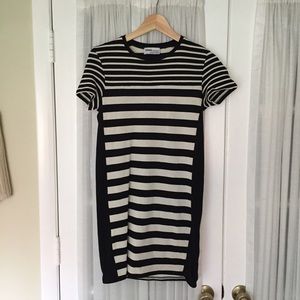 Zara striped dress