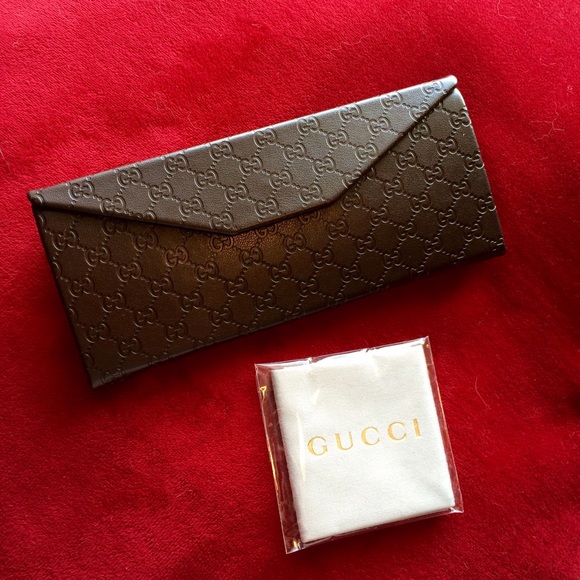 Large GUCCI Case and Cloth