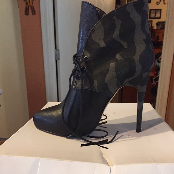 Camo booties