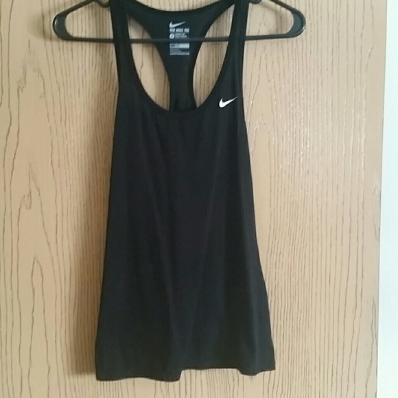 Black Nike Racerback Athletic Tank