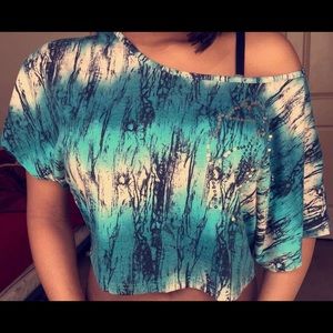 Off The Shoulder Crop Top