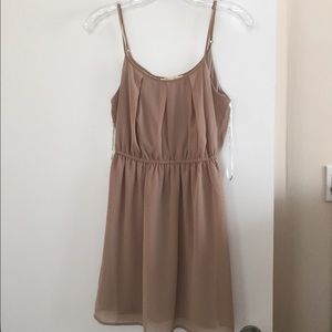 Tan Dress