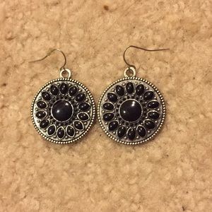 Medallion earrings