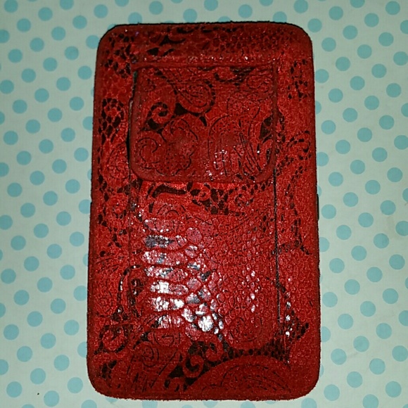 Adorable Red sequined wallet
