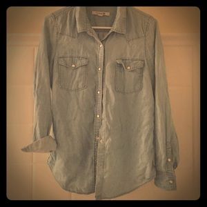 Chambray button up