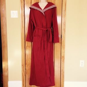 long hoodie robe