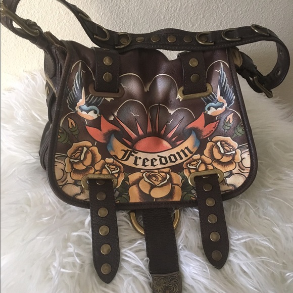 Painted Isabella Fiore Handbag!! 🌼🌸