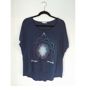 Zodiac Print Graphic Tee