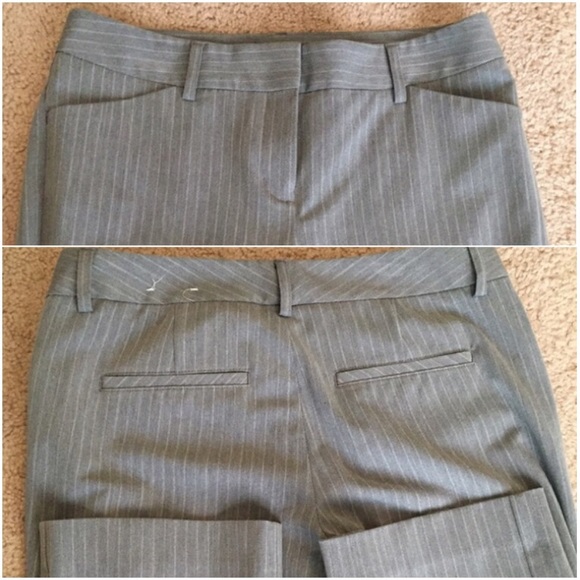 🚫SOLD IN BUNDLE!🚫Chic grey pinstripe slacks - Picture 3 of 6