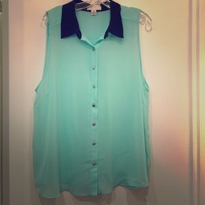 Sheer Mint Tank