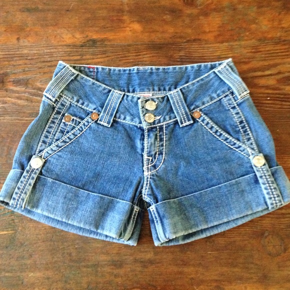 True Religion Sammy Big T shorts size 28