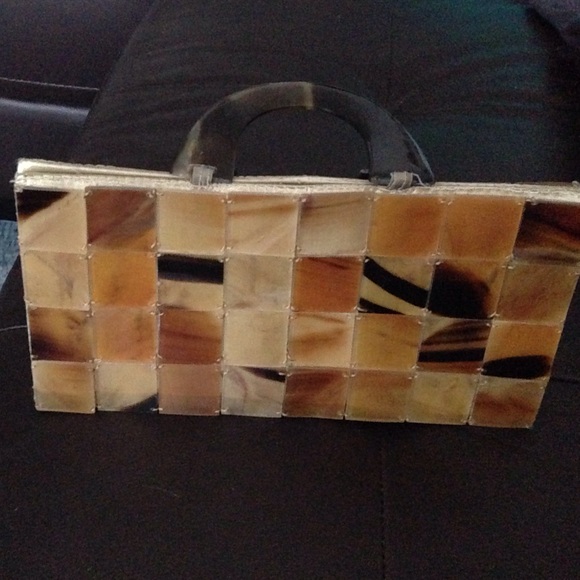 Tortoiseshell handled clutch - Picture 2 of 2