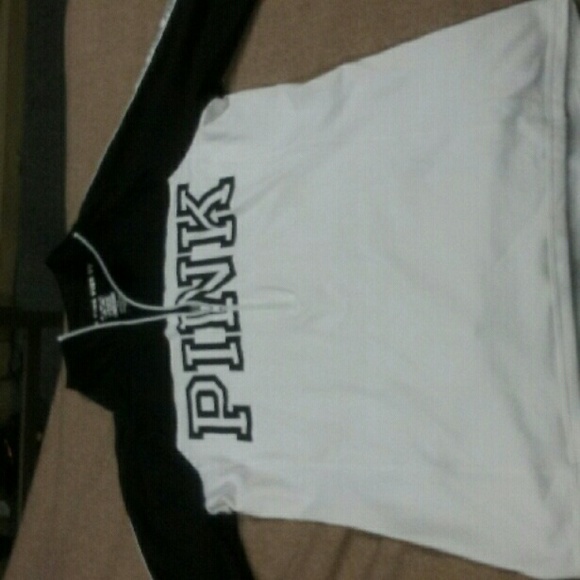 Vs pink half zip jacket/hoodie