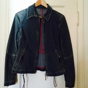 Elie Tahari Jean Jacket