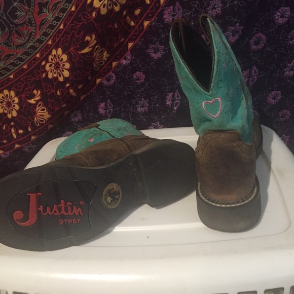 Justin cowboy boots - Picture 2 of 2