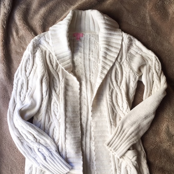 Lilly Pulitzer Sweaters - Lilly Pulitzer Cable Knit Cardigan