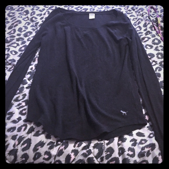 Victoria's Secret Pink black thermal like new