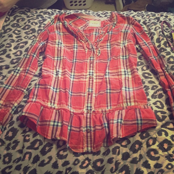 Hollister Flannel like new!!