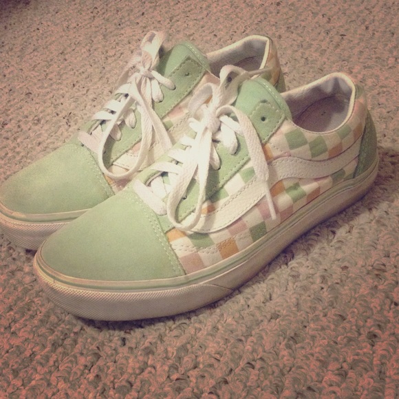 Checkered vans